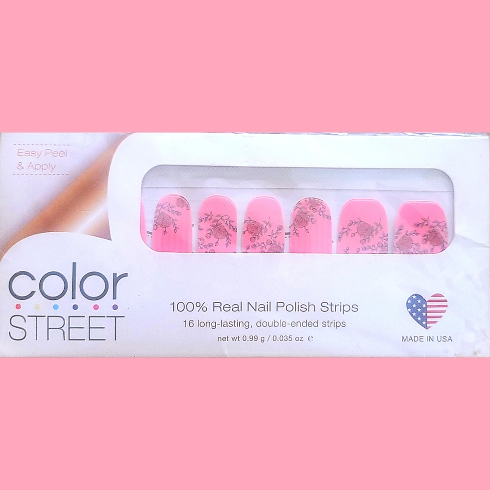Color Street Rose Hill Retired HTF Nail Strips